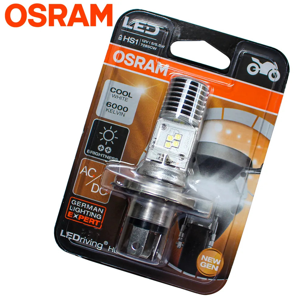 Bóng đèn LED OSRAM HS1 Air Blade, Wave RS, Future Neo, Exciter 135/150, Winner 150, Lead 125 tăng sáng trắng (7285CW)