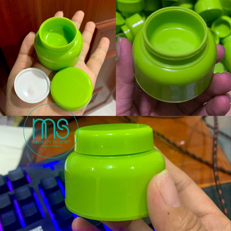 Hủ A mini xanh bơ 10g chiết kem face