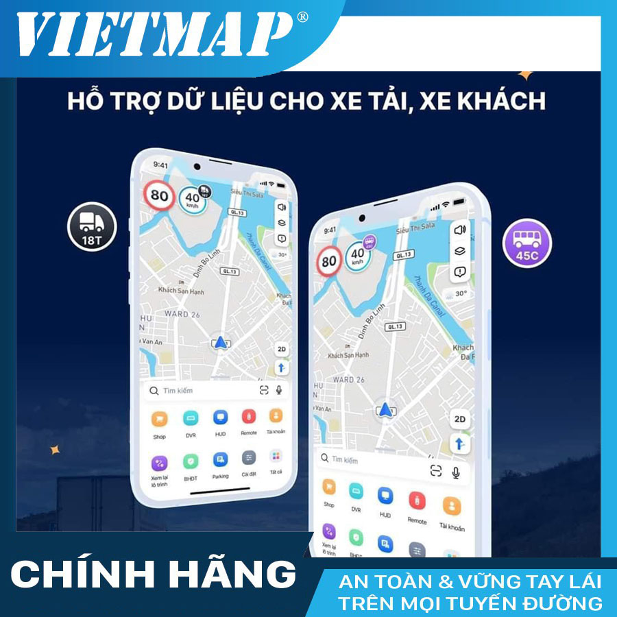 Vietmap Live Pro dẫn đường cho oto có đầy đủ cảnh báo giao thông | BigBuy360 - bigbuy360.vn