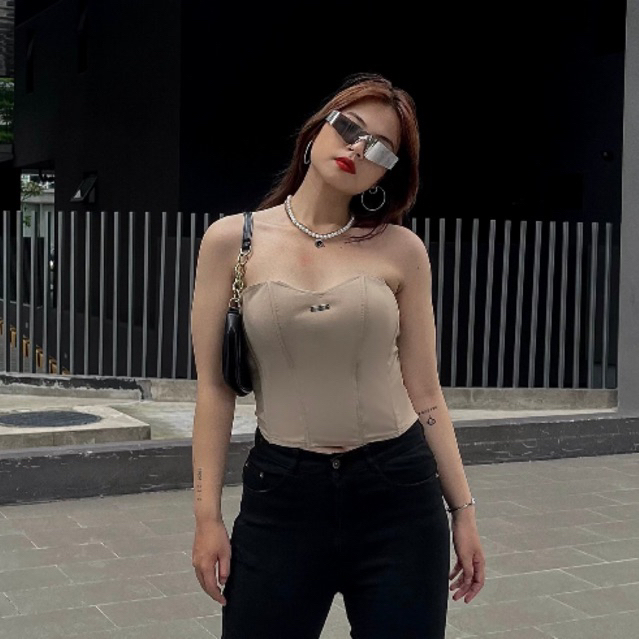 (SEPTEMBER - A038) ÁO CORSET KEM