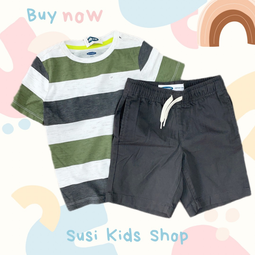 Short Kaki Bé Trai - Chất Kaki OLDNAVY Xuất Xịn - Đứng From Siêu Đẹp - Size từ 18-50kg - SuSi Kids Shop