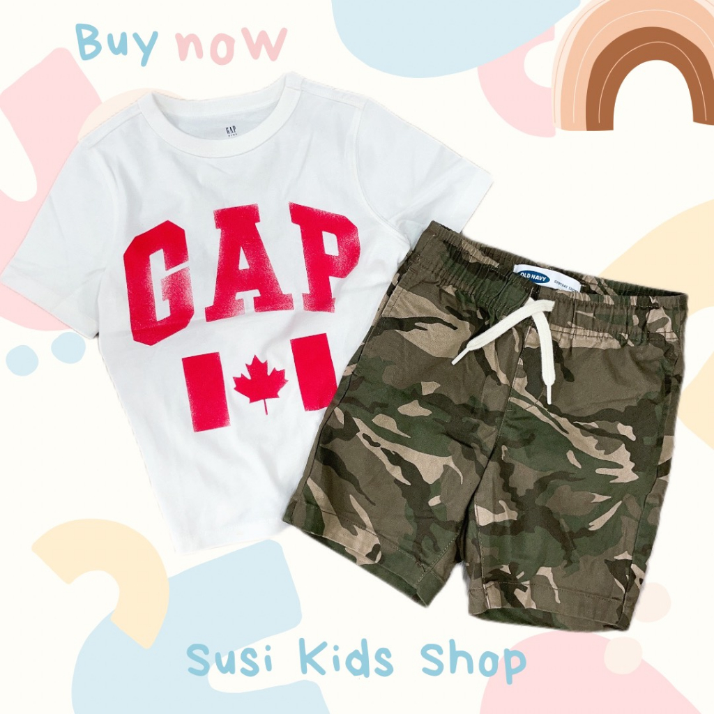 Short Kaki Bé Trai - Chất Kaki OLDNAVY Xuất Xịn - Đứng From Siêu Đẹp - Size từ 18-50kg - SuSi Kids Shop