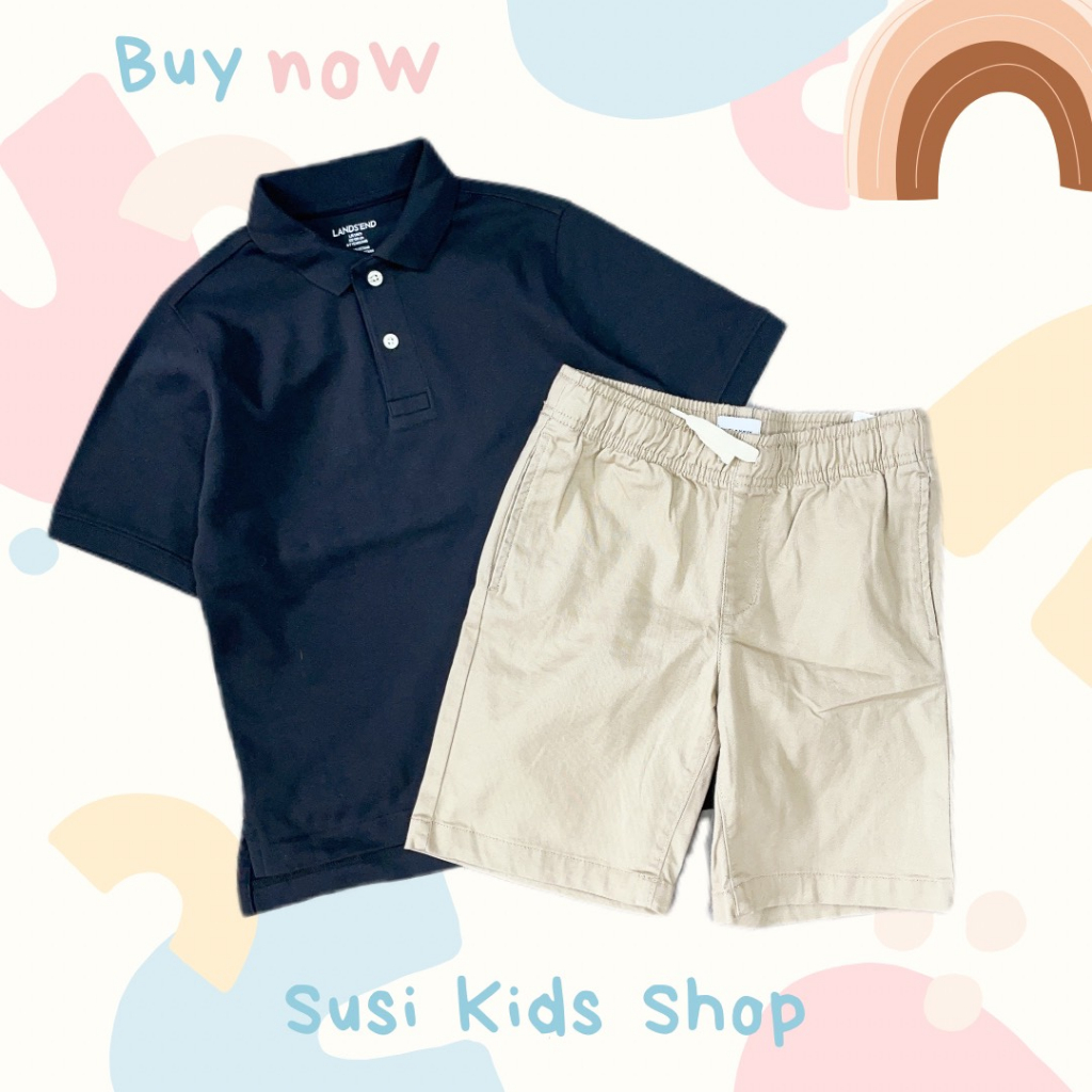 Short Kaki Bé Trai - Chất Kaki OLDNAVY Xuất Xịn - Đứng From Siêu Đẹp - Size từ 18-50kg - SuSi Kids Shop