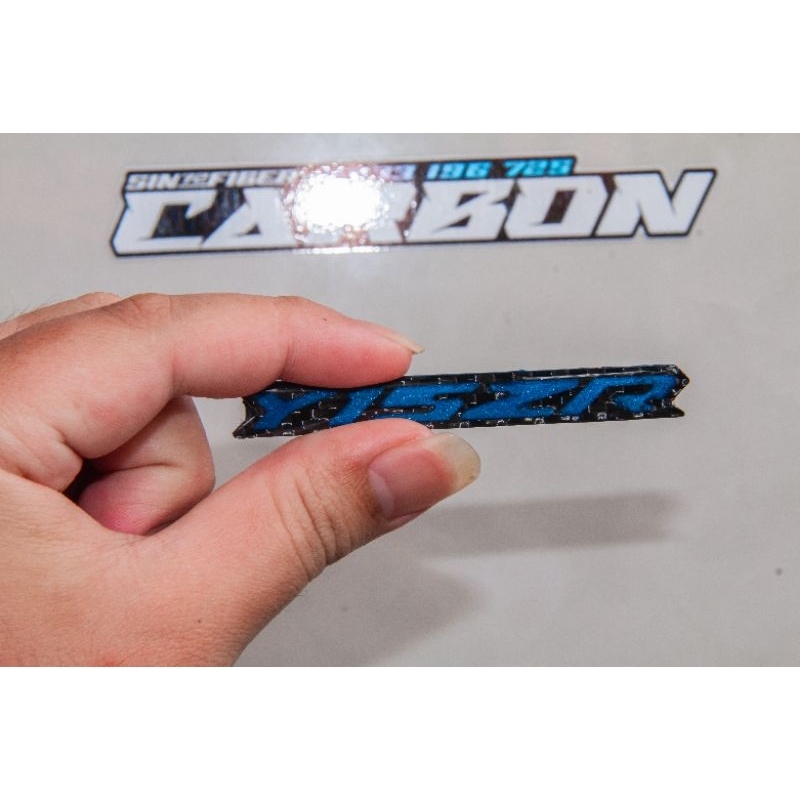 Tem Dán Y15ZR Đúc Sợi Carbon Fiber 100% Cao Cấp