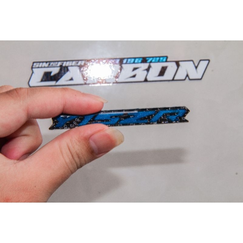 Tem Dán Y15ZR Đúc Sợi Carbon Fiber 100% Cao Cấp