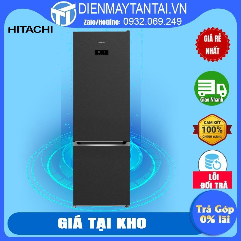 R-B375EGV1 - Tủ Lạnh 356 lít Hitachi B375EGV1 - Inverter x Làm lạnh kép, Công nghệ ion hóa, Điều khiển màn hình LED