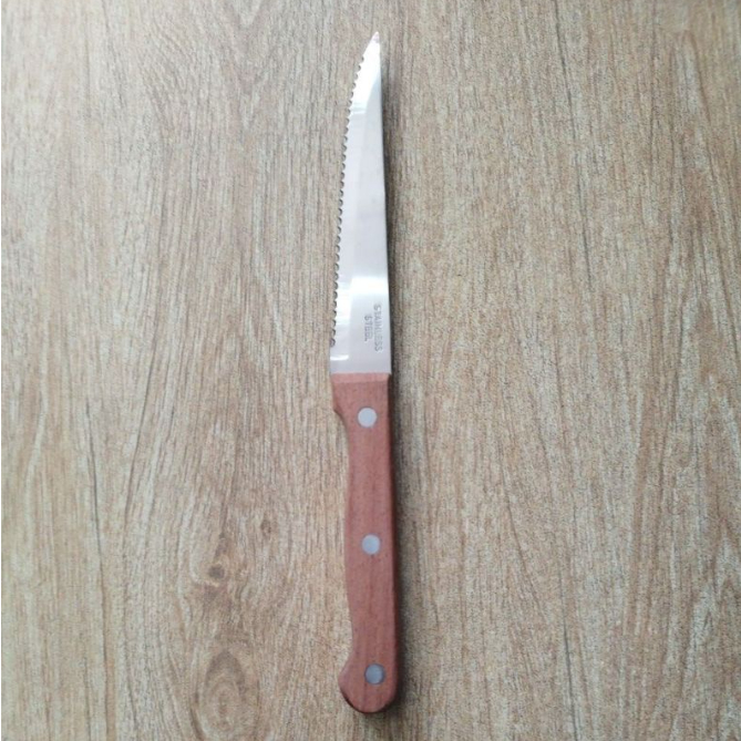 Dao cắt bánh mì răng cưa cán gỗ