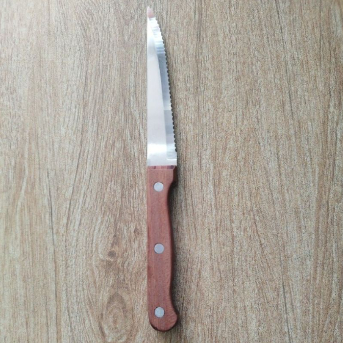 Dao cắt bánh mì răng cưa cán gỗ