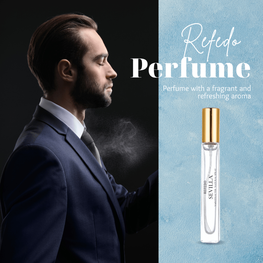 Nước Hoa Nam Thơm Lâu 10ML REFEDO, Tinh dầu nước hoa nam thơm lưu hương lâu dịu nhẹ nhàng