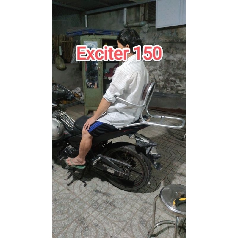 baga phượt xe Exciter 150.Mẫu mới nhất 2023 có thể tháo rời tay vịn