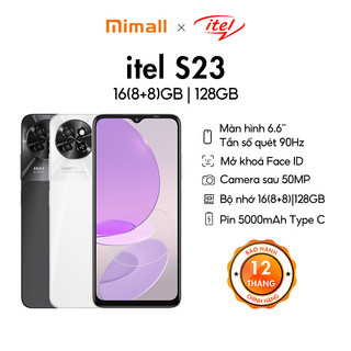 Điện Thoại Itel S23 16GB(8GB+8GB) /128GB | Pin 5000mAh | 6.6 Inch | Camera 50MP | HÀNG CHÍNH HÃNG