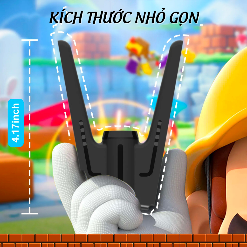 Grip Sạc Joy Con chữ V cho Nintendo Switch chính hãng IINE