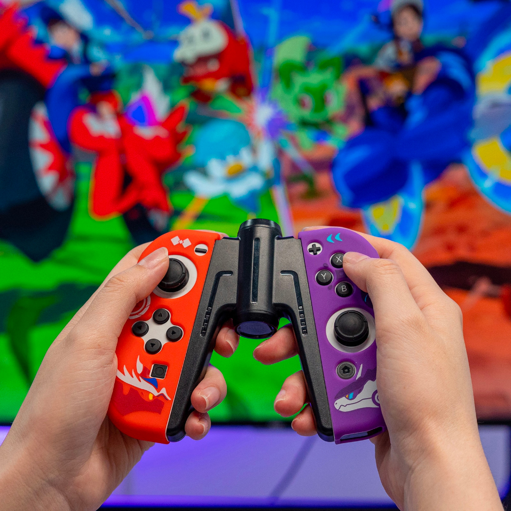 Grip Sạc Joy Con chữ V cho Nintendo Switch chính hãng IINE