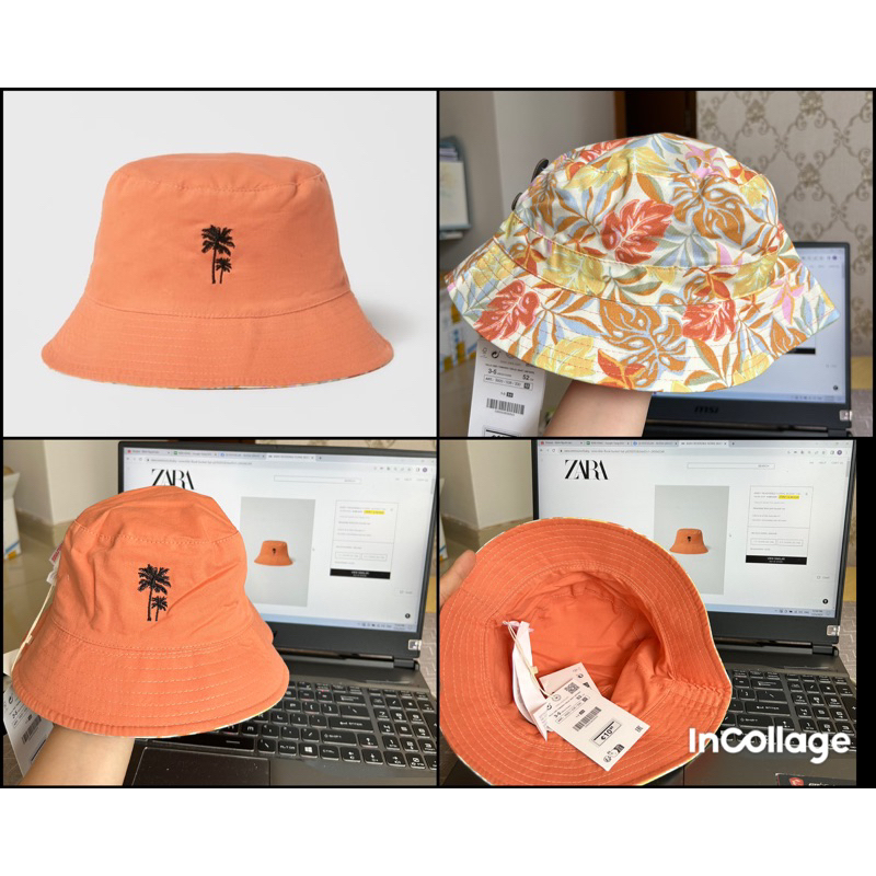 Mũ lưỡi trai, mũ vành 2 mặt Zara chuẩn auth