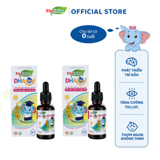  DHA Cho Bé Fitolabs DHA Xtra Dạng Nhỏ Giọt, Giúp Tăng Cường Thị Lực Và Trí Não Lọ 25ml