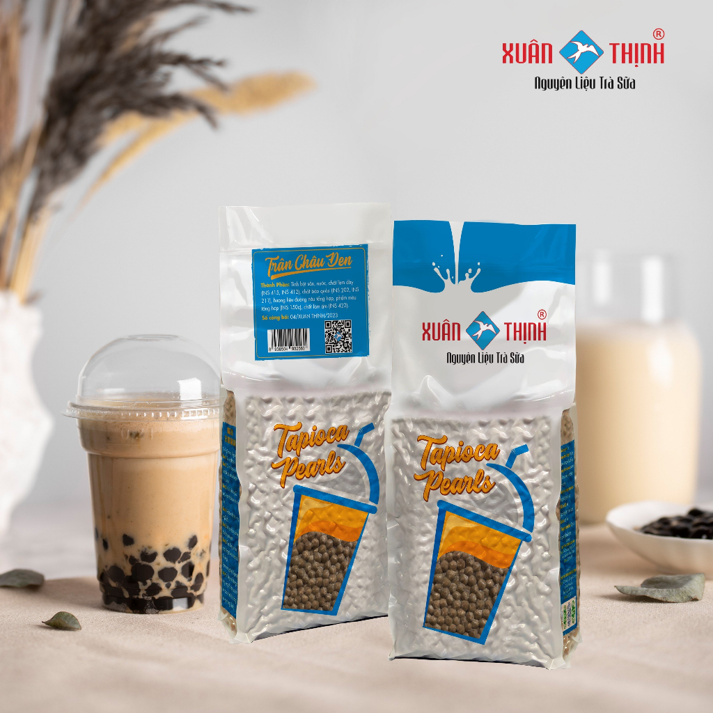 Trân châu đen Xuân Thịnh - Sản xuất tại Việt Nam - Túi 1kg