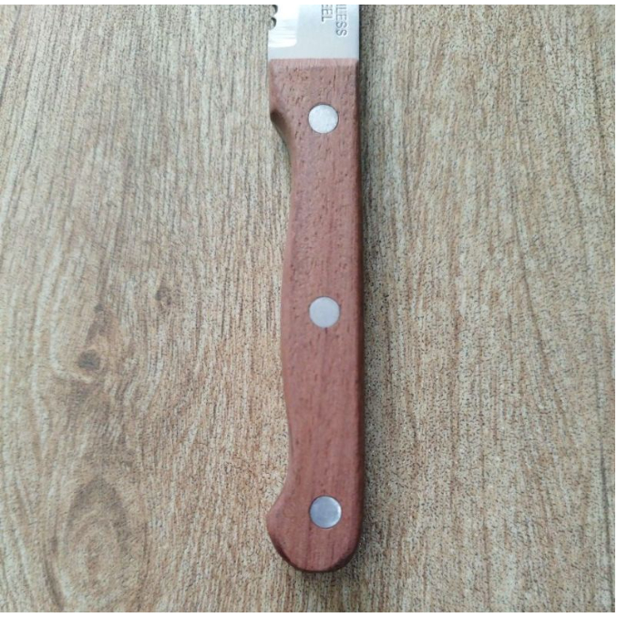 Dao cắt bánh mì răng cưa cán gỗ