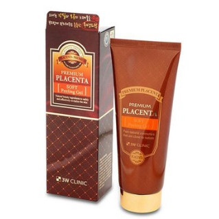 [CHÍNH HÃNG] Tẩy tế bào chết 3w clinic premium placenta soft peeling gel 180ml