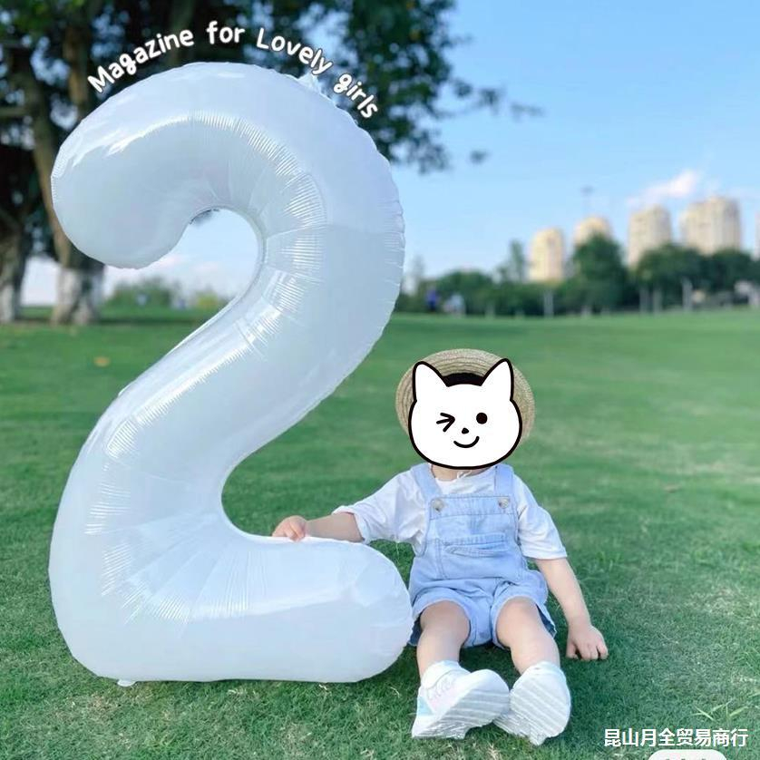 Bong bóng số sinh nhật, Bóng trang trí sinh nhật Hàn Quốc