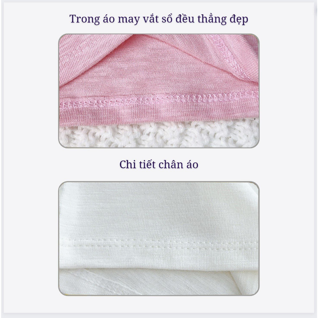 Áo Thun Bé Gái, Bé Trai KIMCHIBABY Vải Cotton Dư Xịn Giáp Lăng Túi Ngực, Áo Dài Tay Cho Bé Mặc Thu Đông KCAD301