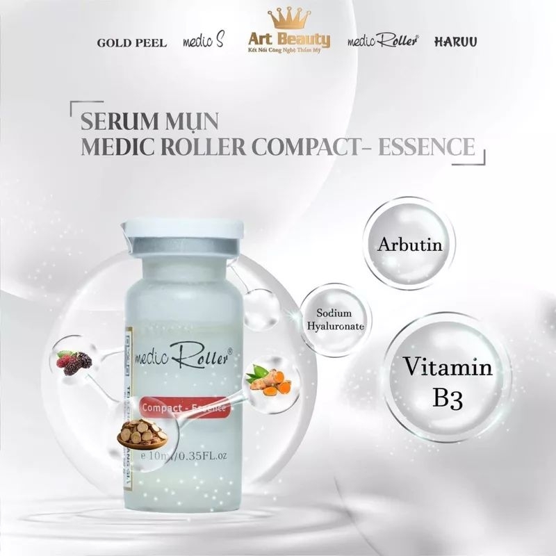 Serum mụn Medicroller Thụy sỹ 10ml