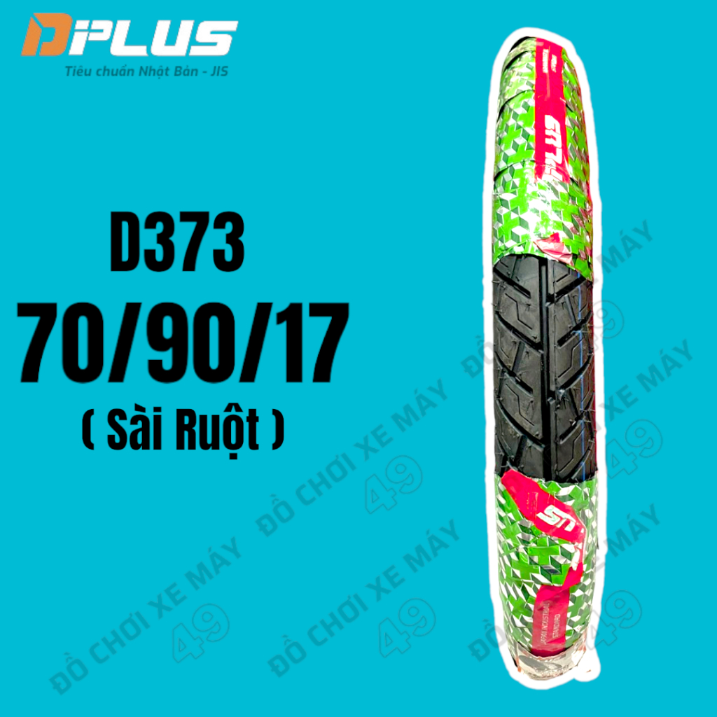 Vỏ Lốp Xe Máy Dplus 60/90/17 70/90/17 Gai City Pro Sài Ruột