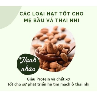 500gr hạt hạnh nhân đã tách vỏ