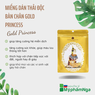 Miếng dán thải độc bàn chân Gold Princess Thái Lan