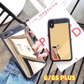 Ốp lưng mặt tráng gương viền mềm