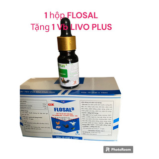 1 hộp flosal d 10ml tặng 1 lọ giải độc gan