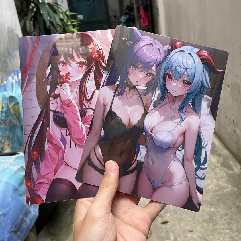 Poster PVC in hình theo yêu cầu - Áp phích Nhựa bo góc - tự chọn hình GAME MANGA ANIME KPOP KSTAR...