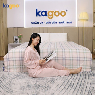 Chăn thu Modal - Chăn điều hòa không khí nhập khẩu nguyên chiếc Nhật Bản màu Hồng Caro ấn tượng hoàn hảo