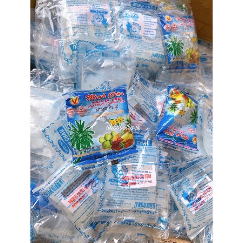 Thạch Dừa Minh Châu (1bịch 22 gói)
