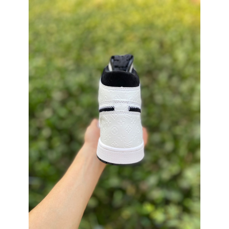 Giày thể thao Jor.dan LV trắng cao cổ