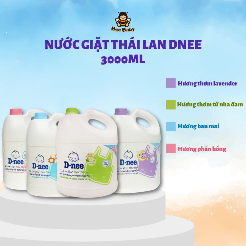 Nước giặt Thái Lan Dnee 3000ml