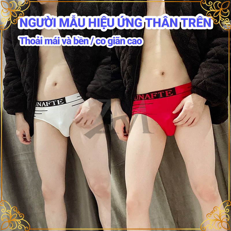 Quần sịp nam tam giác,Quần sịp đùi nam hàng cao cấp - Thun lụa co giãn 4 chiều, siêu mềm mịn, siêu thoải mái