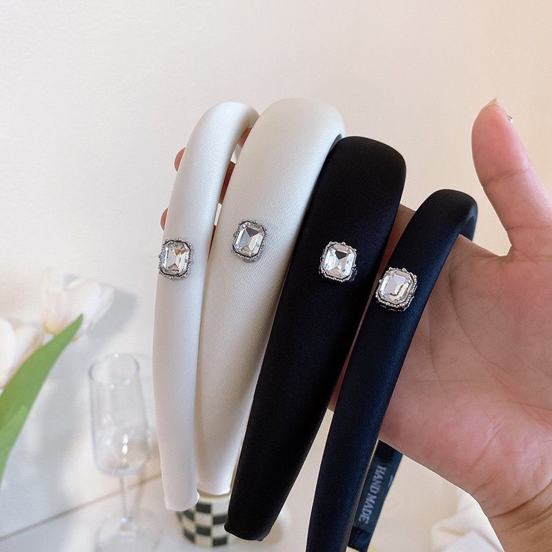 CX19 Cài tóc bờm tóc nữ đính tag bông hoa trà sang trọng