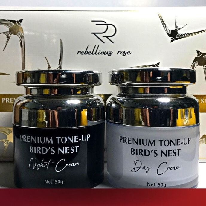 🍓 Set Kem yến ngày đêm Kim Cương Múi Xù GORGEOUS dưỡng trắng da mặt, kem dưỡng cấp ẩm cho da mờ nám tàn nhang