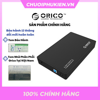 HDD Box 3.5" ORICO 3588US3 hỗ trợ HDD/SSD 3.5 (PC) và 2.5" chuẩn SATA sang USB 3.0 - Hàng Chính Hãng