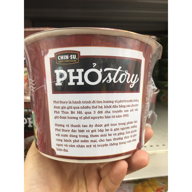 CHINSU Phở Bò |  Phở Bò Story Tô