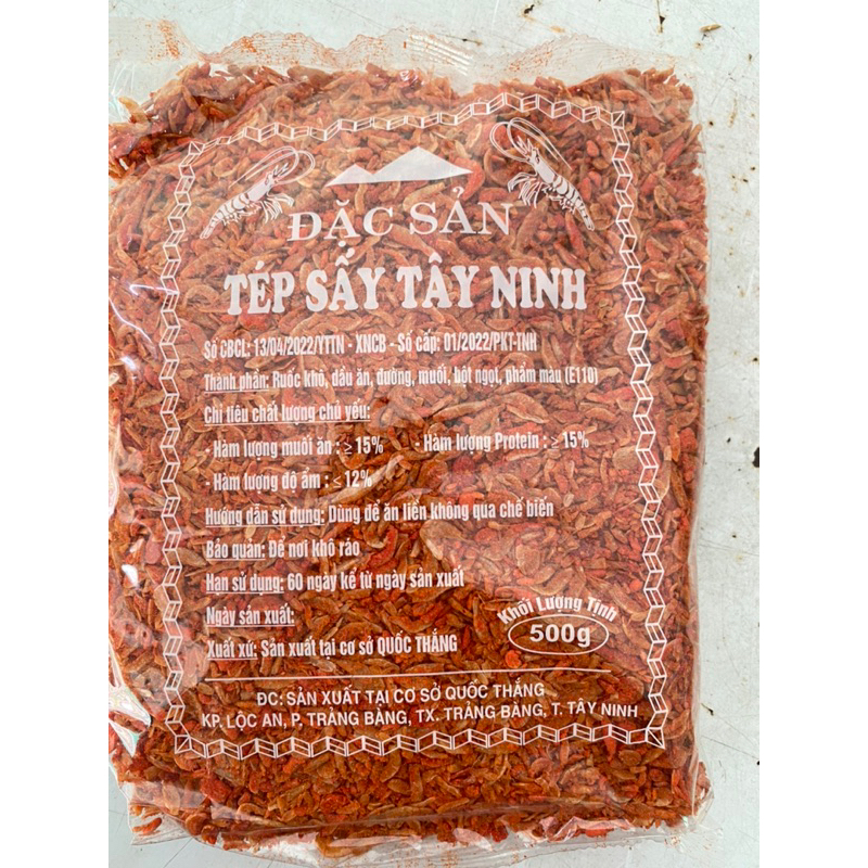 Ruốc Khô Tây Ninh bọc 500g