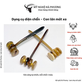 Dụng cụ nâng cơ mặt bằng sừng mát xa thư giãn hiệu quả tại nhà