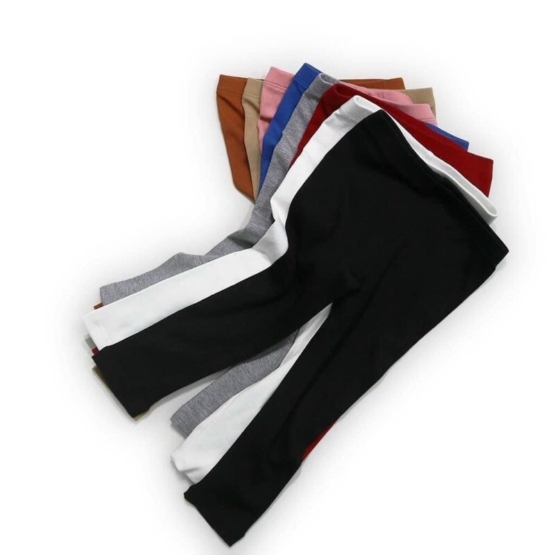 (m3) Quần Legging Dài Cho Bé Trai Gái Có Size Từ 7-28KG Chất Liệu Cotton 100%