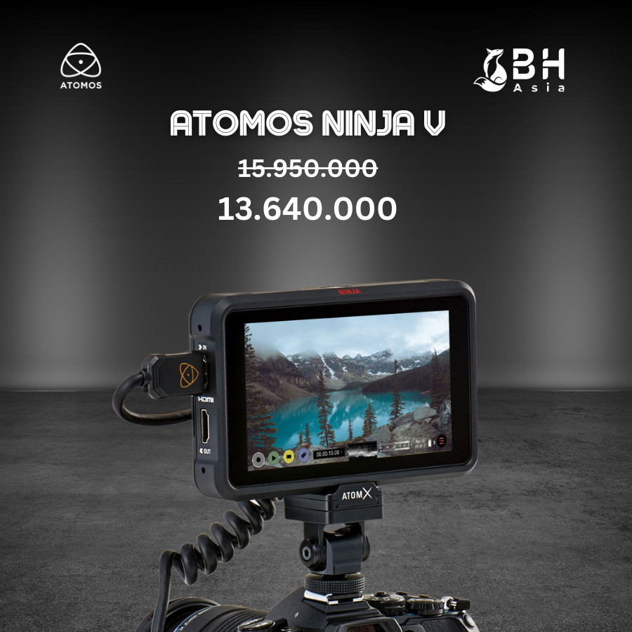 MÀN HÌNH ATOMOS NINJA V 5 MÃ ATOMNJAV01