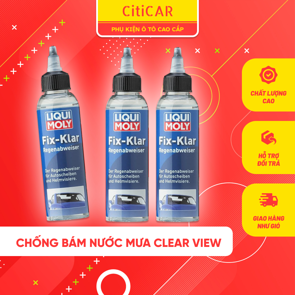 Chống BÁM NƯỚC MƯA Trên Kính Xe Ô Tô Clear View 1590 - Made in Germany