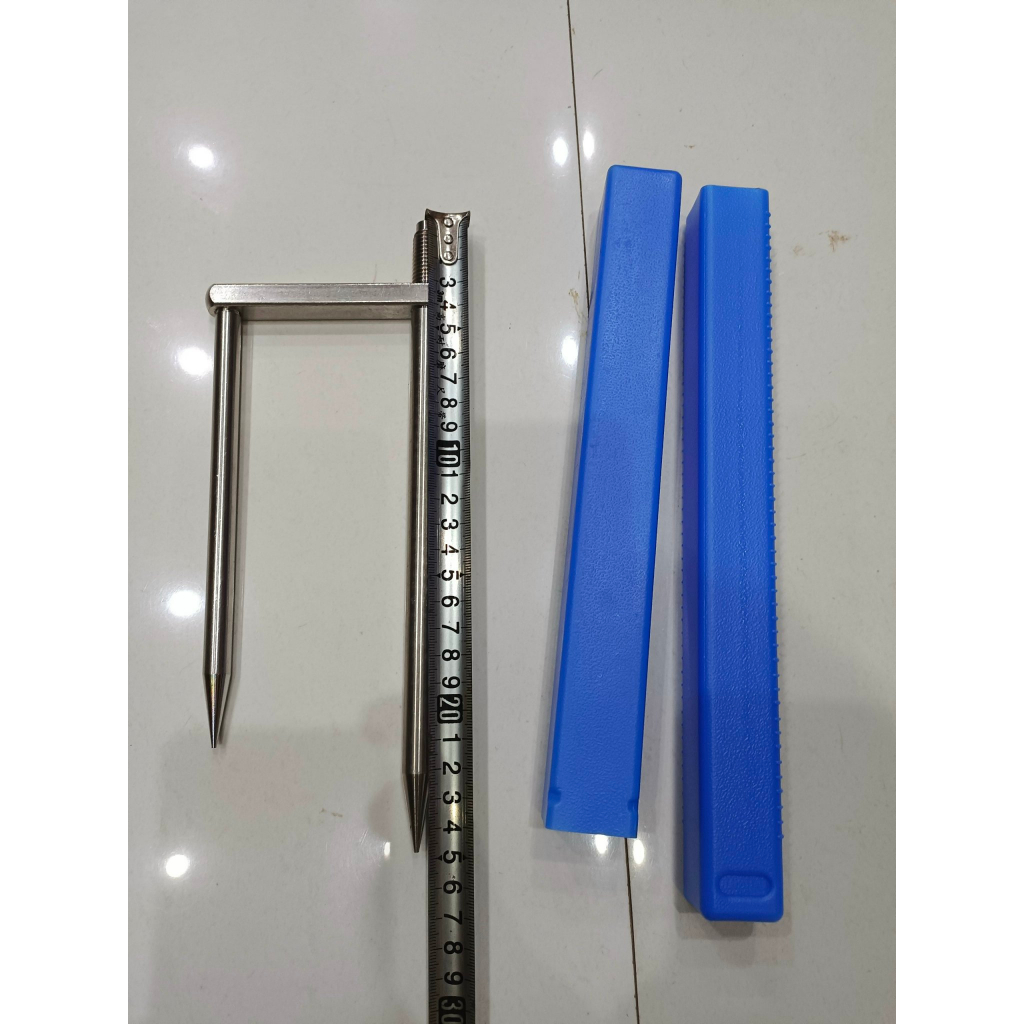 Chân Cắm Ô câu cá Loại To Cao Cấp INOX 304. Hộp Đựng Xịn Xò