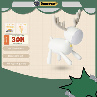Đèn Ngủ Trang Trí Giáng Sinh Tuần Lộc Reindeer Lamp