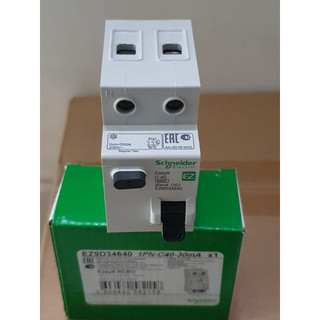 Cầu dao RCBO Schneider EZ9D34640(1P+N 10A, 16A, 20A, 25A, 32A, 40A  4.5kA 30mA)
