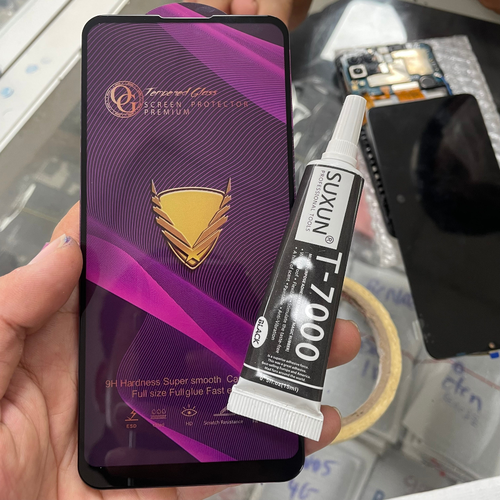 Màn Hình Samsung A11 / M11 Zin / Tặng Kèm Cường Lực Full Màn / Keo Dán 15ML