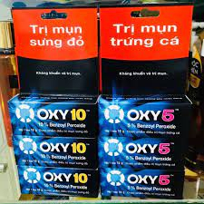 OXY 10 - Oxy 5- kem bôi mụn bọc và mụn trứng cá